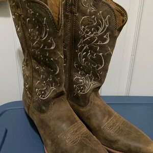Twisted X Brown Heeled Boots